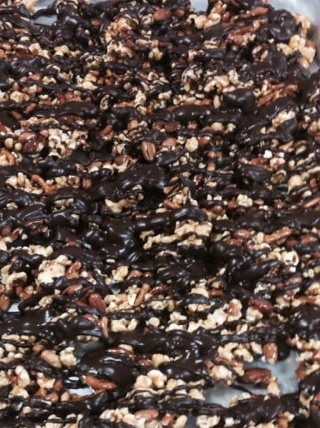 O’Shea’s Chocolate Covered Caramel Corn