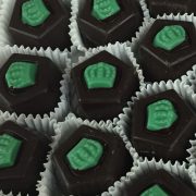 O'Shea's Dark Chocolate French Mint CrownTruffle