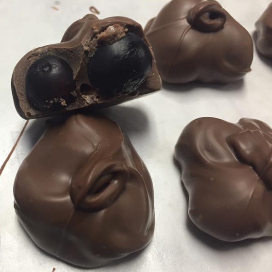Chocolate Covered Blueberries