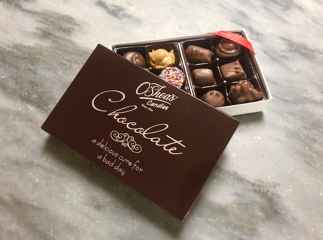 O’Shea’s “Delicious Cure for a Bad Day” Assorted Chocolate