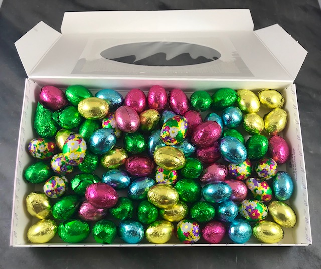 O’Shea’s Foiled Milk Chocolate Easter Eggs