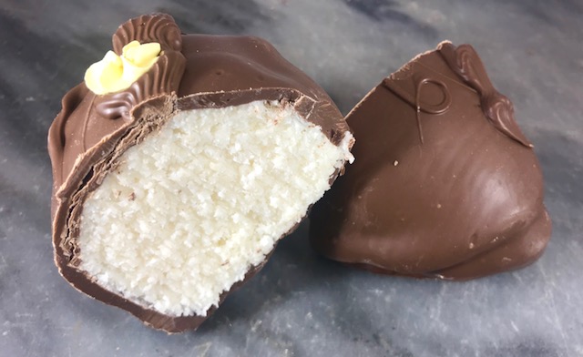 1# O’Shea’s Milk Chocolate Moist Coconut Egg