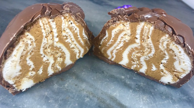 1/2# O’Shea’s Milk Chocolate Peanut Butter & Cream Egg