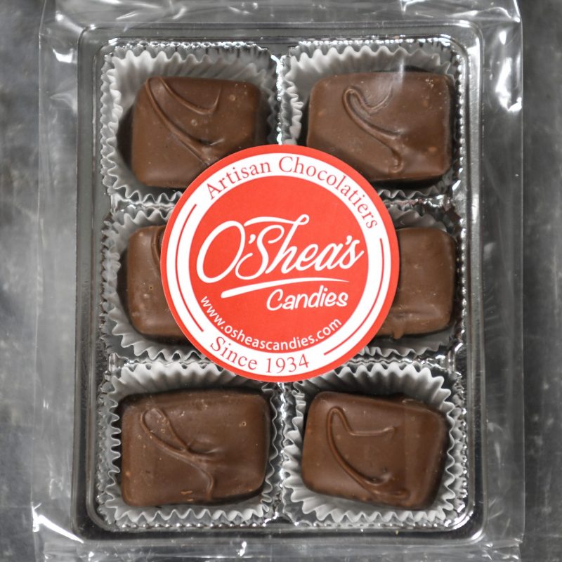 Snack Pack 6pc. – O’Shea’s Milk Chocolate Raspberry Jelly