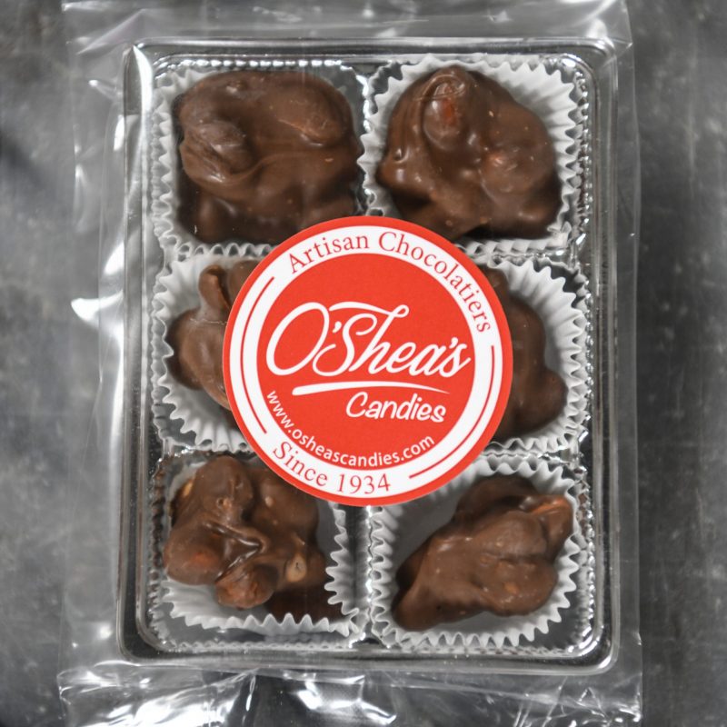 Snack Pack 6pc. – O’Shea’s Milk Chocolate Raisin Clusters