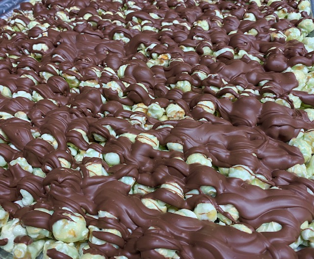 O’Shea’s Chocolate Covered Coconut Gourmet Popcorn