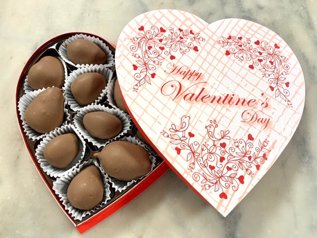 O’Shea’s Heart Box of Chocolate Covered Strawberries