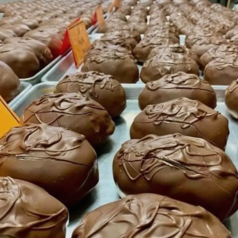 1/2# O’Shea’s Milk Chocolate Butterfinger Egg