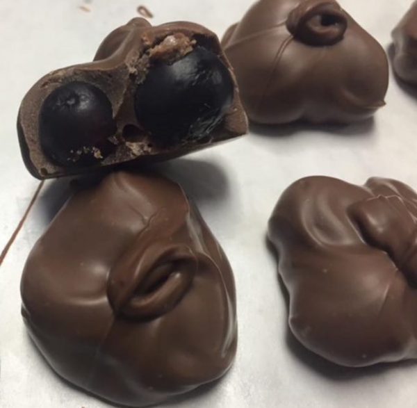 O'Shea's Hand Dipped Milk Chocolate Fresh Blueberries