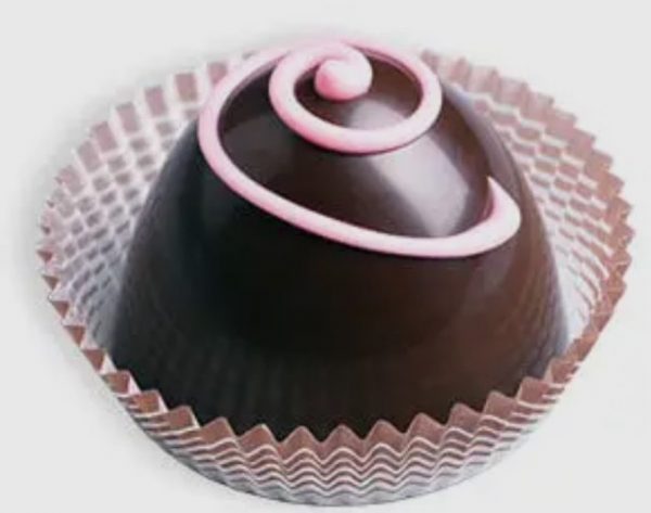 O'Shea's Hand Piped Dark Chocolate Covered Strawberry Gourmet Truffle 24 Ct - $4.98 Each