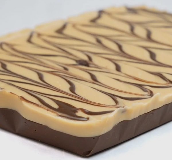 O'Shea's Cream & Butter Fudge - Old Fashioned Peanut Butter Chocolate Layered