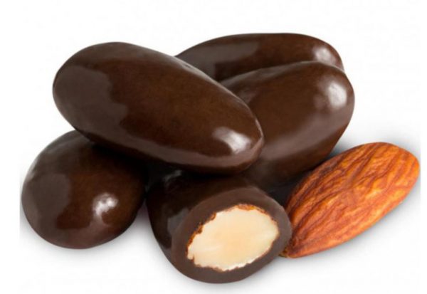 O'Shea's Gourmet Double Dipped Dark Chocolate Panned Almonds