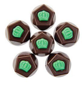 O'Shea's Dark Chocolate French Mint CrownTruffle