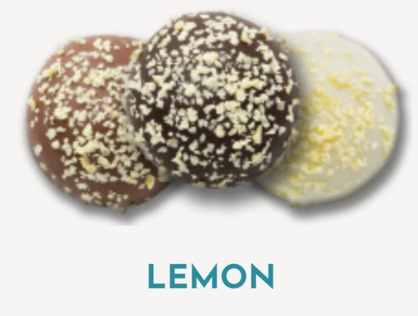 O'Shea's Hand Piped Dark Chocolate Lemon Gourmet Truffle 24 Ct - $4.98 Each