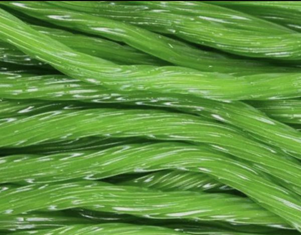 O'Shea's Thick Cut Licorice 1 Pound Gift Box- Green Apple