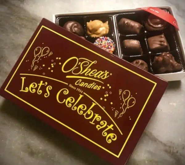 O'Shea's "Let's Celebrate" 1/2# Gift Box