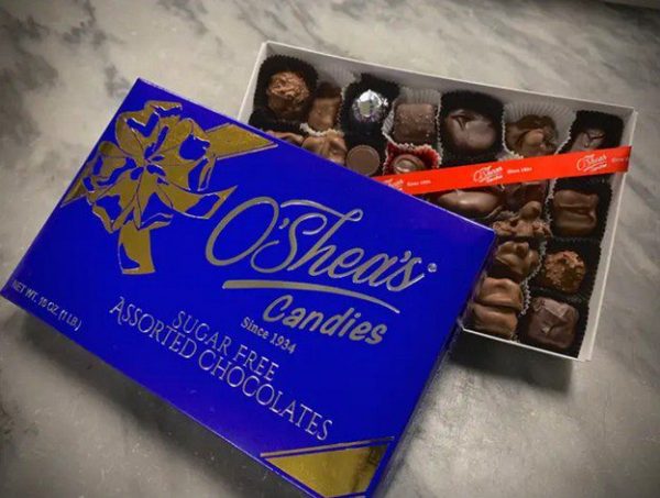 O'Shea's Sugar Free Assorted Chocolates Gift Box