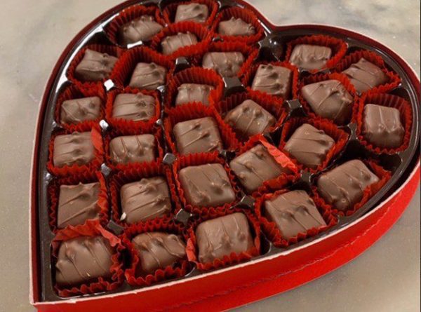 O'Shea's Heart Box of Peanut Butter Meltaway