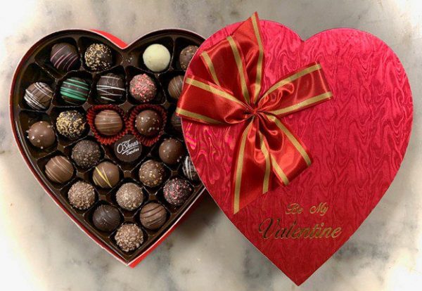 O'Shea's Heart Box of Petite Truffles