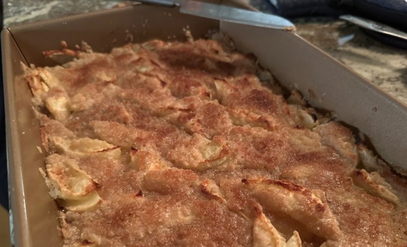 Daddy Tom’s O’Shea’s Caramel Apple Cheesecake