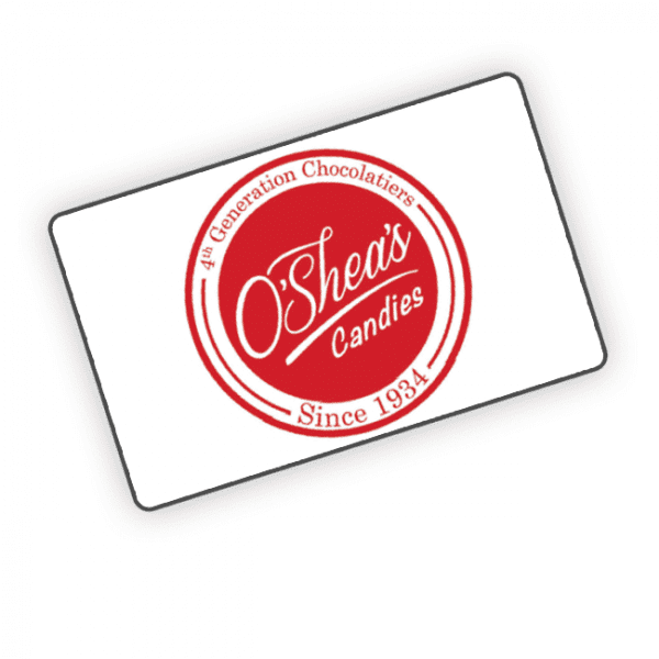 O'Shea's Candies Gift Cards