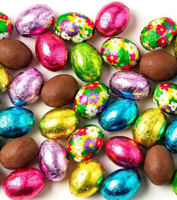 Easter Milk Chocolate Foil Eggs