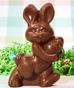 O'Shea's Solid Chocolate Running Rabbit