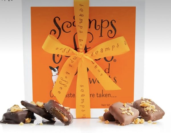 Scamps Gourmet Homemade Dipped Toffee - ALL MILK 1/2lb Gift Box