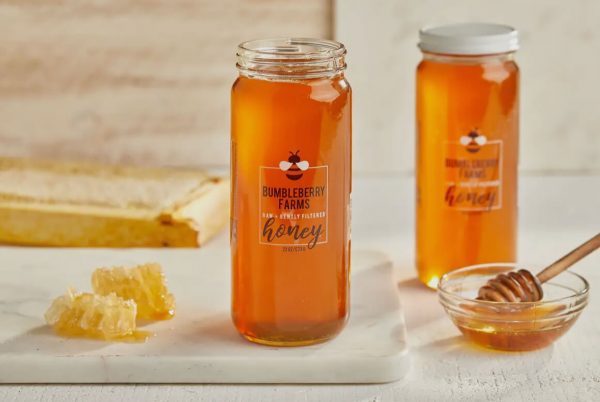 Bumbleberry Farms Raw & Gently Filtered Honey 22oz