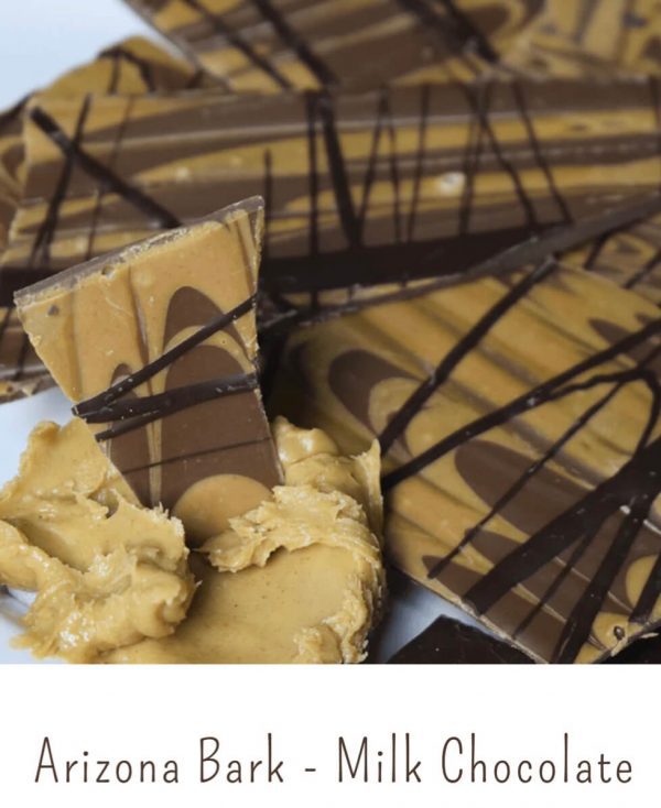 Scamp Gourmet  Arizona Bark Milk Chocolate Bark