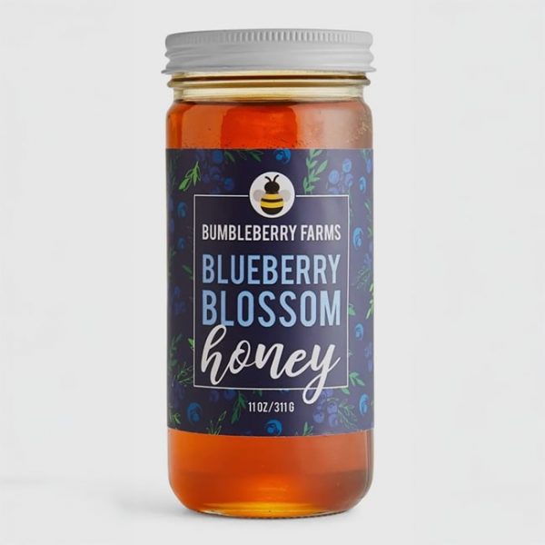 Bumbleberry Farms Blueberry Blossom Gourmet Honey