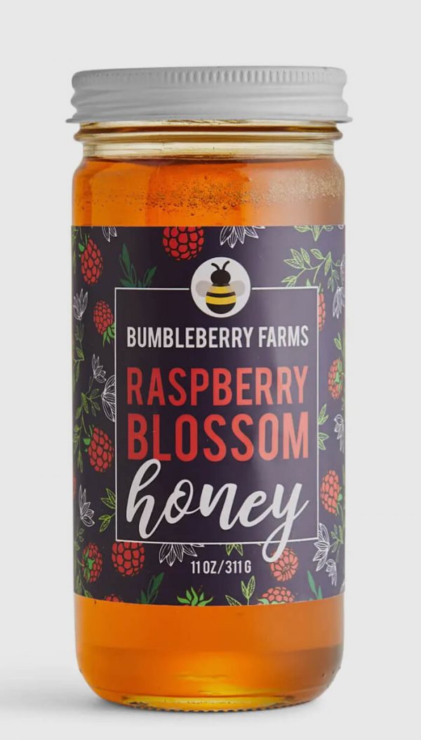 Bumblebee Farm Raspberry Blossom Gourmet Honey