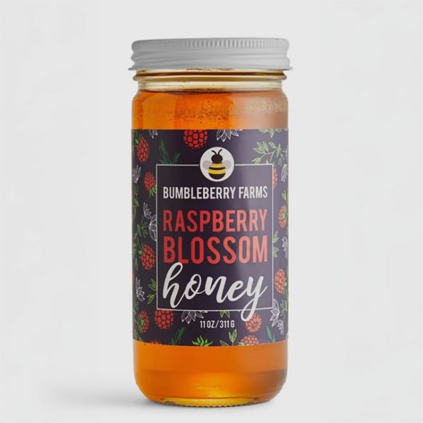 Bumbleberry Farms Raspberry Blossom Gourmet Honey