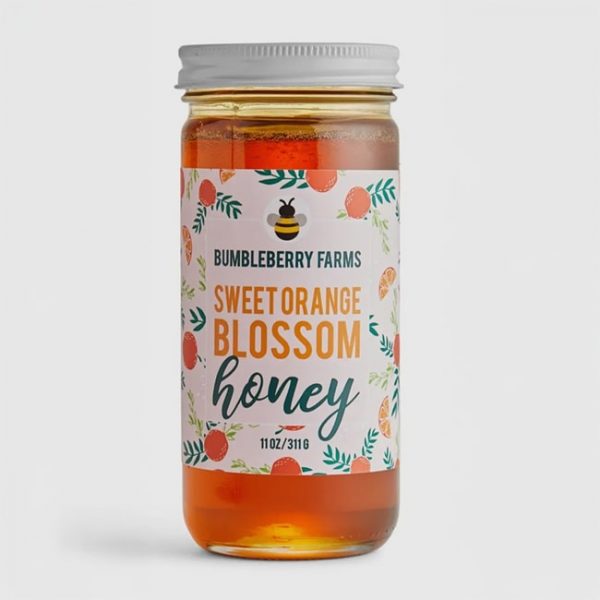 Bumbleberry Farms Sweet Orange Blossom Honey