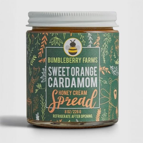 Bumbleberry Farms Sweet Orange Cardamom Gourmet Spread