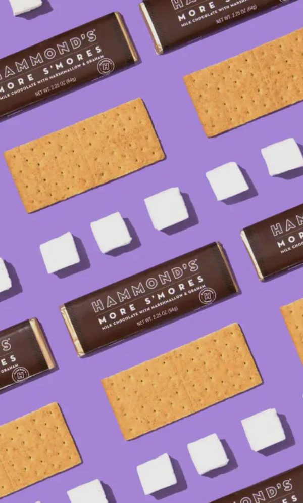 Hammonds Gourmet Foil Wrapped Candy Bar - Smores