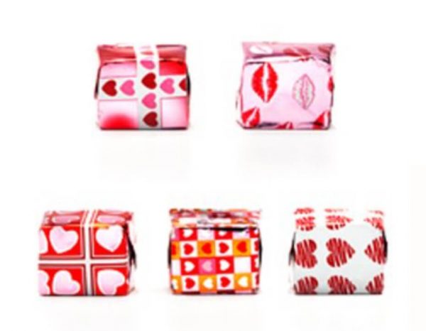 O'Shea's Hearts Milk Chocolate Foil Presents